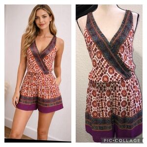 Cute sleeveless romper